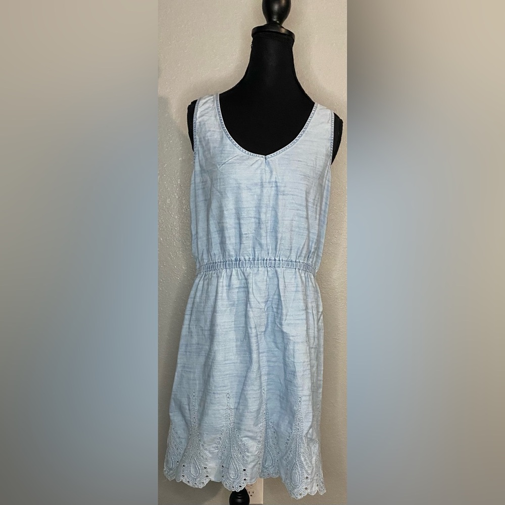 Light Blue Sleeveless Dress